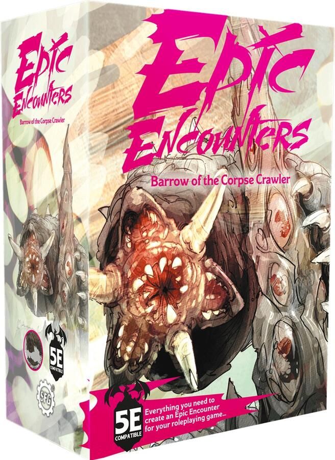 Steamforged Games Ltd. Epic Encounters Barrow of the Corpse Crawler