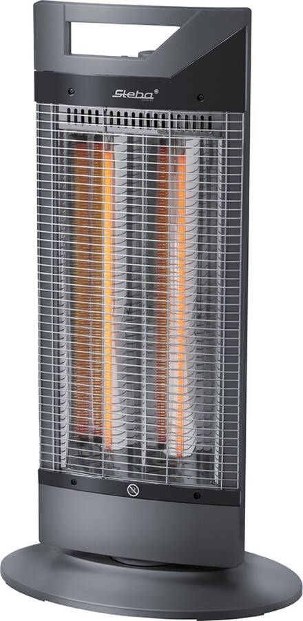 Steba CH1 ECO Carbon Infraroodkachel 1000W Zwart 100% stil Energiezuinig