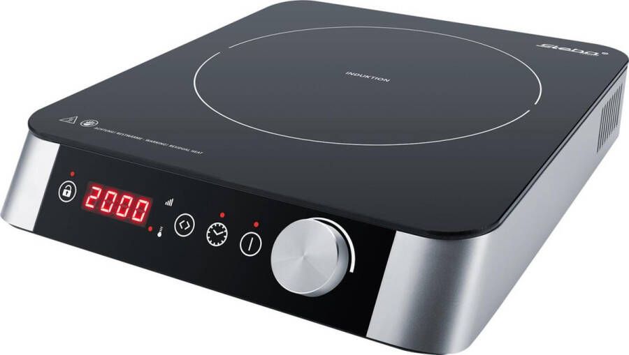 Steba IK55 Inductiekookpaat 1 pits- ø 22 cm timer 2000 W 10 standen