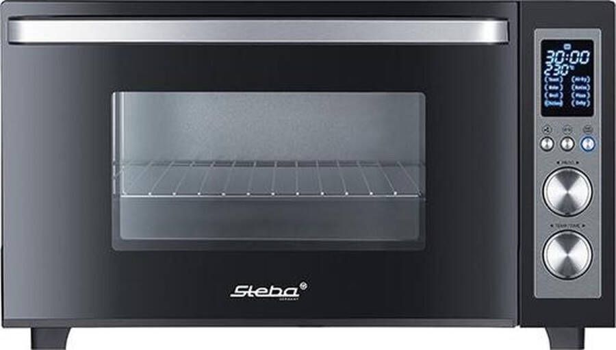 Steba KBE300 Grill Bakoven met Draaispit Digitaal display 30 liter 8 programma's waaronder airfry