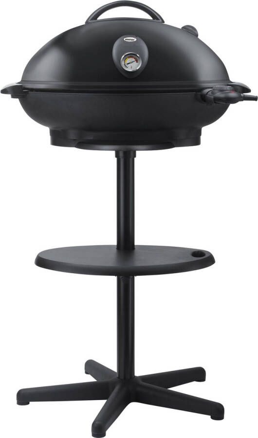 Steba VG350 Elektrische Barbecue met deksel ook als tafelgrill te gebruiken 55x41 cm grill oppervlak