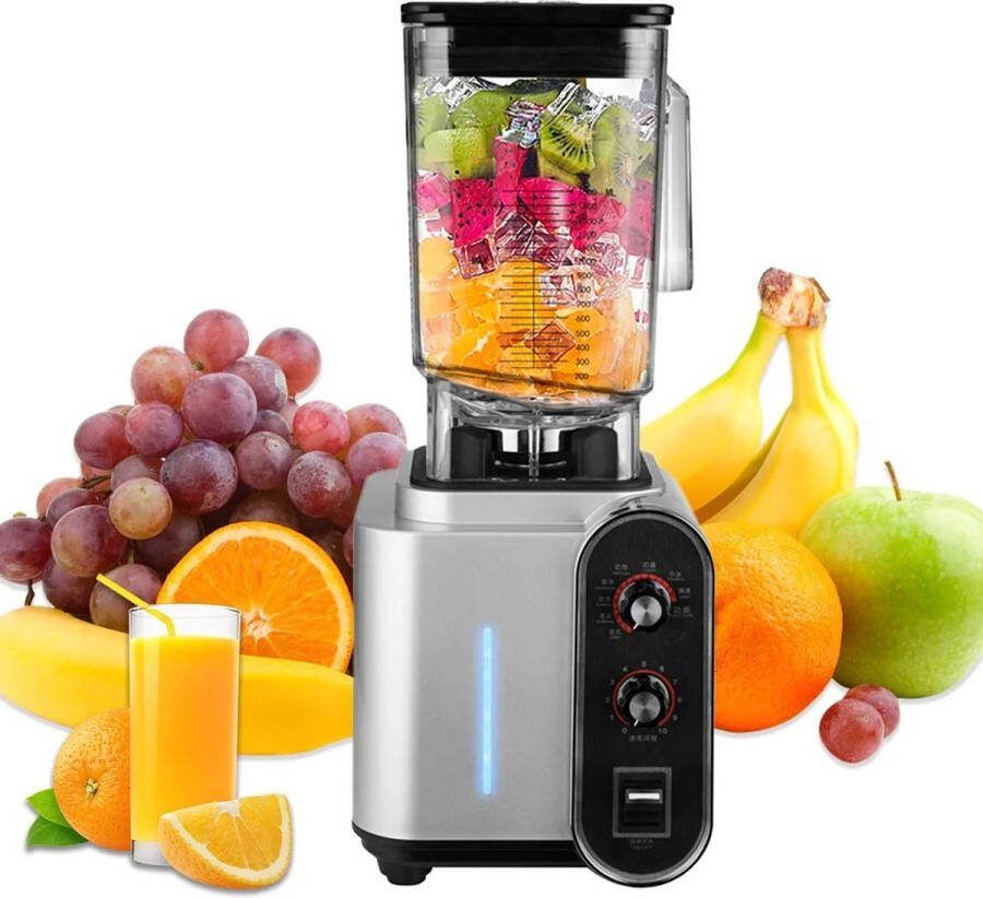 SteeFly Moderne blender 2000W 1 1.5L tank 24.000Rpm 10 snelheidsstanden Voor fruit milkshakes etc. 220V aansluiting