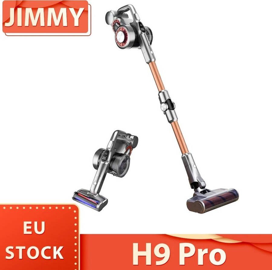 SteeFly Steelstofzuiger Jimmy H9 pro Steelstofzuiger Stofzuiger zonder zak Grijs