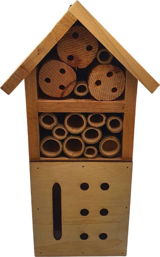 Stegger Insectenhotel Eikenhout Ophangbaar Stevig gebouwd Milieuvriendelijk