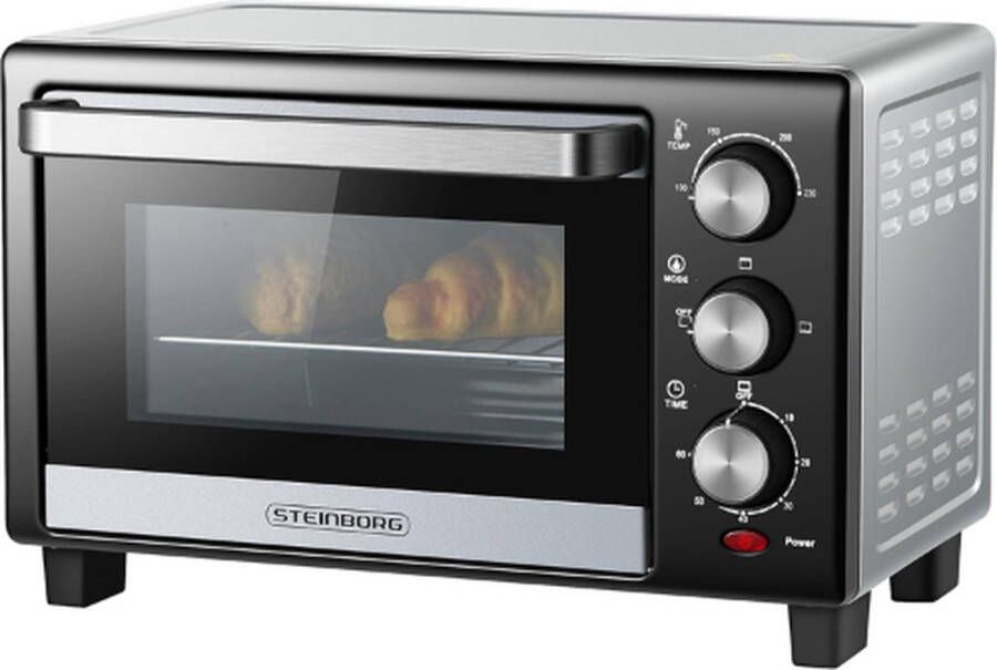 STEInBORG Mini Oven Mini Oven Vrijstaand Camping Oven Camping Oventje Convectie Oven Kleine Oven