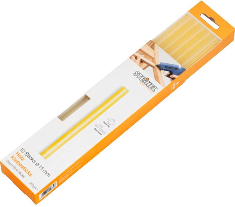 Steinel 006778 Lijmstick 11 mm 250 mm Transparant geel 250 g 10 stuk(s)