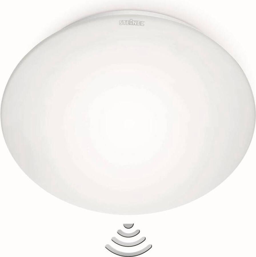 Steinel sensorlamp binnen RS16L excl LED lamp E27 fitting met afscherming van glas 738013 - Foto 2