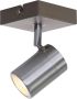 Steinhauer LED spot Upround 1 lichts mat staal - Thumbnail 1
