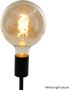 Mexlite Minimalics Tafellamp Zwart 23 cm hoog - Thumbnail 1