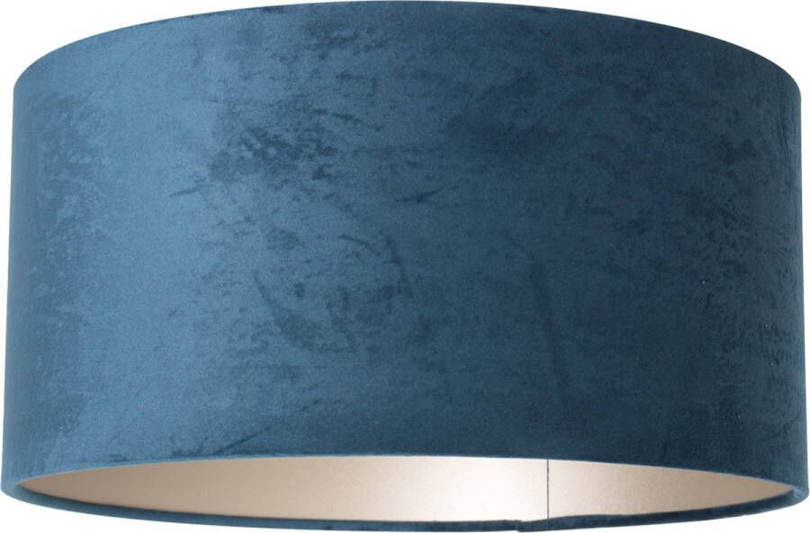 Steinhauer ronde lampenkap blauw 40cm