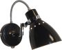 Steinhauer Lightning moderne wandlamp 1-l. Refl. zwart - Thumbnail 1