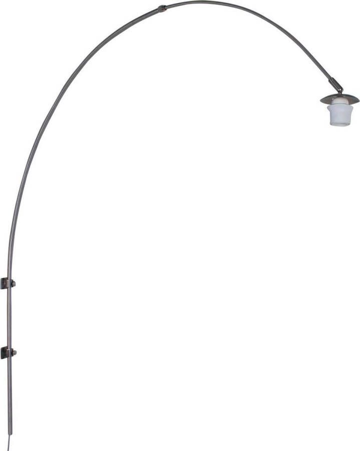 Steinhauer Lightning moderne wandlamp 1-l switch zilver