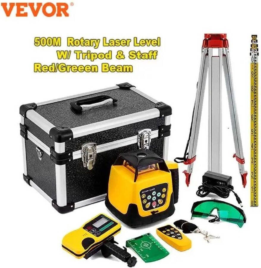 Stellar Roterende Bouw Laser Waterpas Laser 360 Graden Laserwaterpas Bouw Hele set Lijnlaser