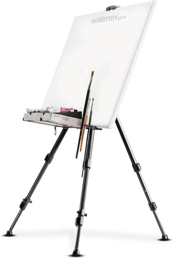Stellar Schildersezel Aluminium Voor Doek Tot 122 cm Inclusief Draagtas In Hoogte Verstelbaar Draagkracht 6 kg