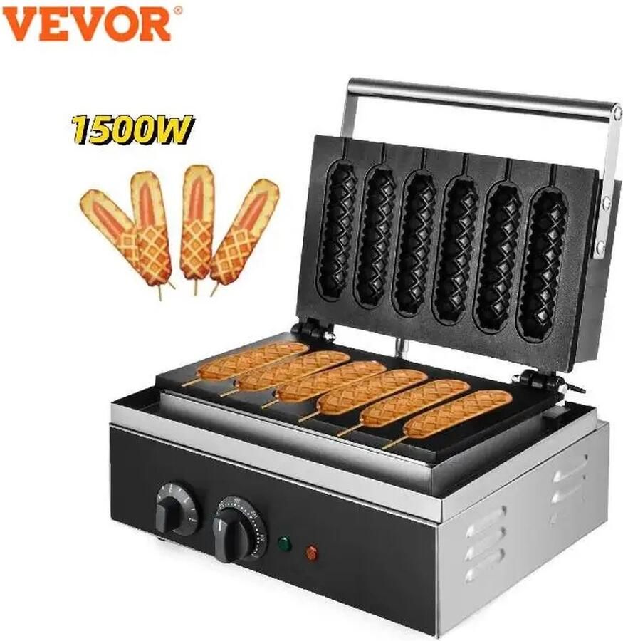 Stellar Wafel Machine Wafel Maker Wafelijzers Keuken Machine Wafelijzer- Elektrisch Huishoud Apparaat 6 Stuks