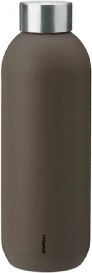 Stelton EM77 Thermosfles Geborsteld Messing 1 Liter - Iconische Deense Design Koffiekan