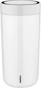 Stelton To-Go Click thermosbeker staal (Hoogte: 17 cm Kleur: staal)