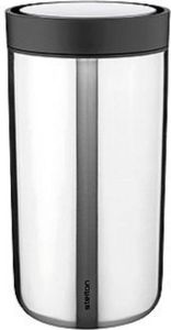 Stelton To-Go Click thermosbeker staal (Hoogte: 17 cm Kleur: staal)