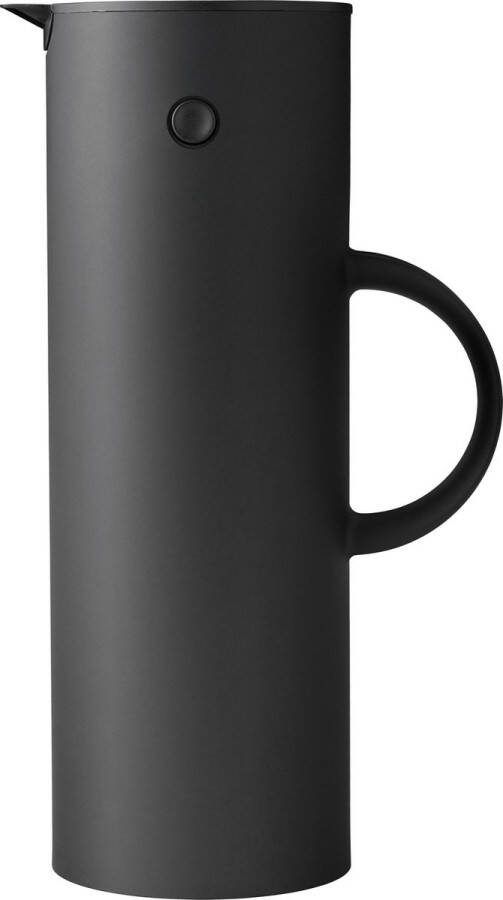 Stelton EM77 thermoskan 1 liter ABS (Kleur: soft black)