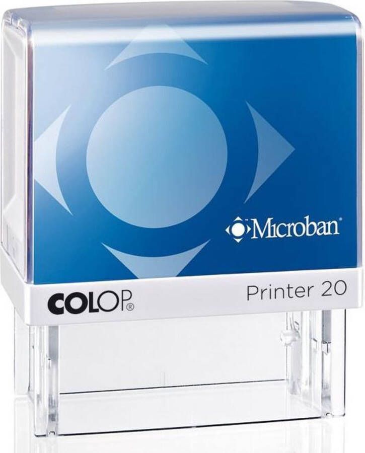 Stempel Stempelfabriek Colop Printer 20 Microban Groen Stempels volwassenen Gratis verzending