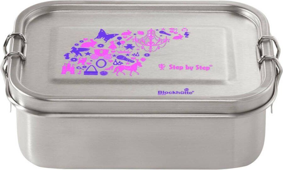 Step by step Roestvrij stalen lunchbox 18 cm
