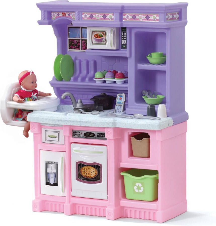 Step2 Little Baker s Speelkeuken Oven magnetron en koelkast Incl. 30-delige accessoire-set