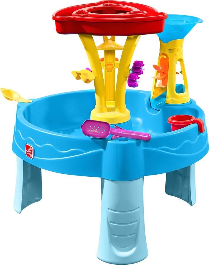 Step2 Tidal Towers Watertafel incl. 7 accessoires Waterspeelgoed voor kindjes Activiteitentafel
