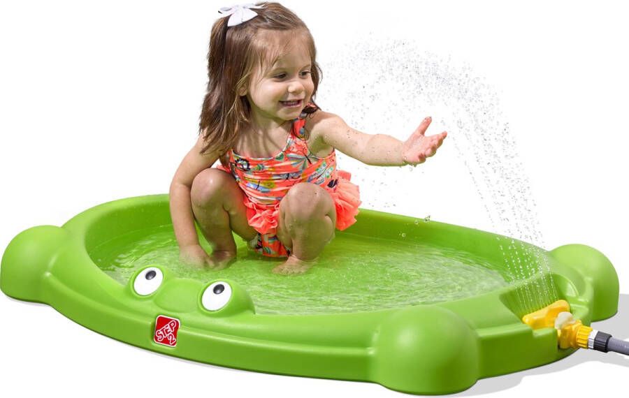 Step2 Water Bug Splash Pad waterbadje met sproeier in groen Waterspeelgoed voor kinderen