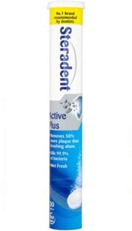 Steradent Reinigingstabletten Active Plus 30 Tabletten
