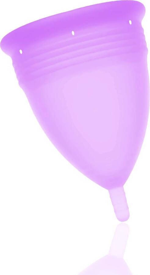 Stercup purple menstruatiecup siliconen cup maat L