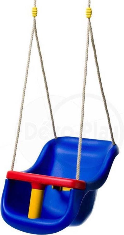 Sterkens Playgrounds Babyschommel de luxe PH-10mm 3-kleurig blauw-rood-geel