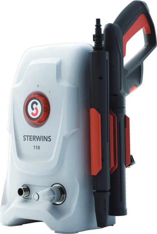 STERWINS elektrische hogedrukreiniger 1500W debiet 360 l u 110 bar 3 m kabel buitenreiniger