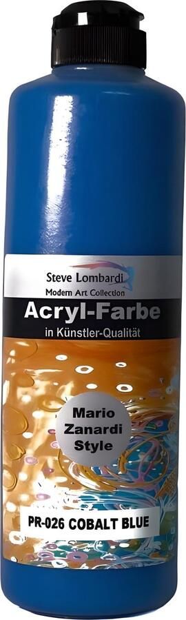 Steve Lombardi Acrylverf Mario Zanardi (Cobalt Blue)