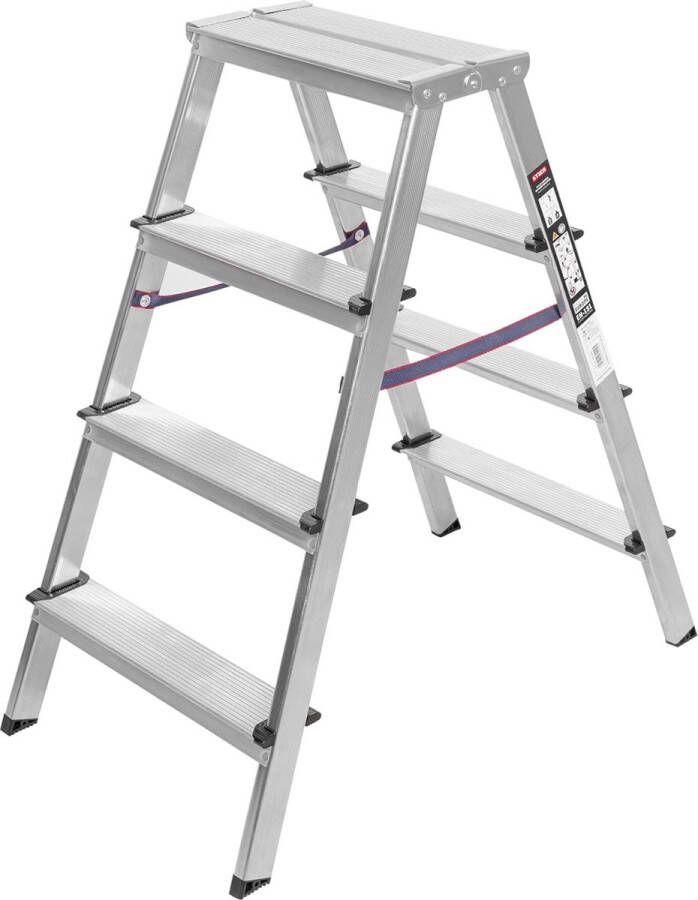 Stier Treden-staande ladder 2x4 treden