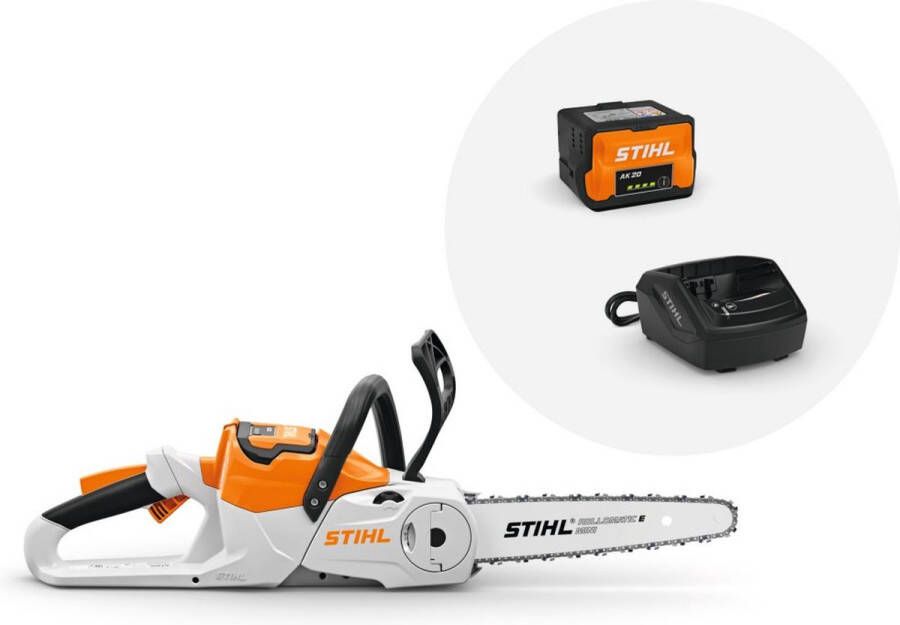 Stihl MSA 60 (incl. accu en lader) Accu-kettingzaag 30 cm