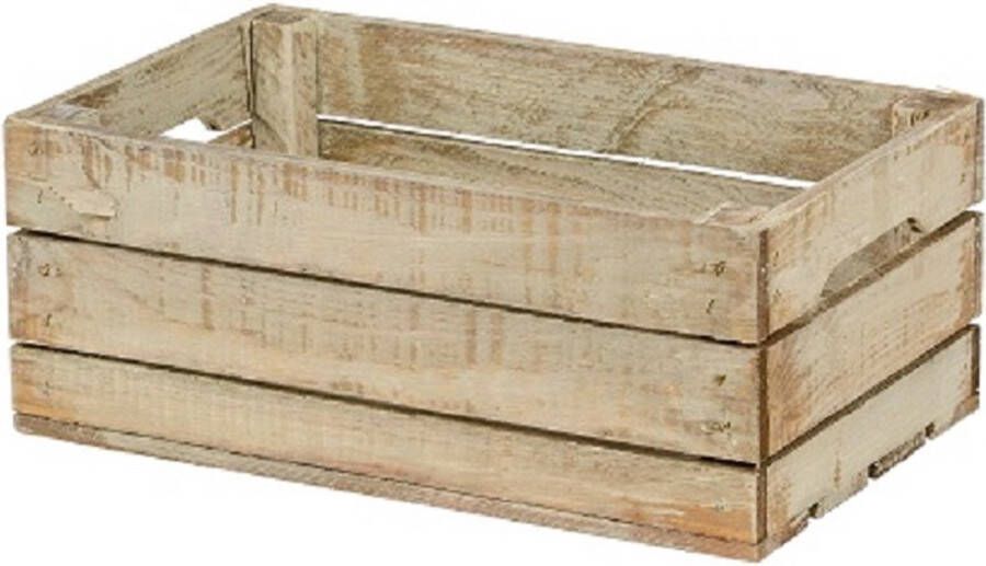 Stijf BV Houten Kist Klein Old Look Opbergkist Geschenkverpakking Gift Kado