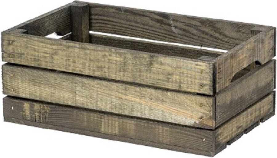 Stijf BV Houten Kist Klein Zwart Opbergkist Geschenkverpakking Gift Kado
