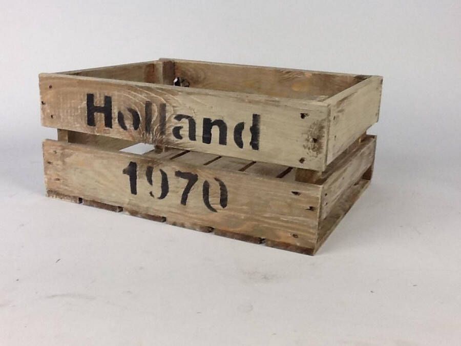 Stijf Fruitkist old look HOLLAND 1970 middel