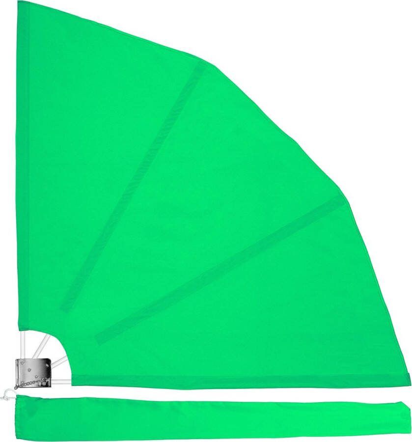 Stilista Balkonscherm Privacyscherm Wand 140 x 140 cm Groen