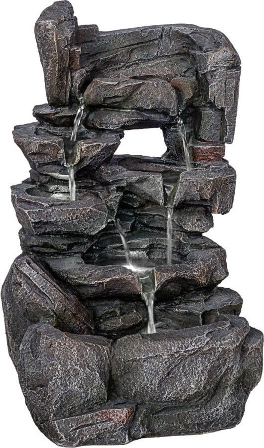Stilista Water Fontein Steen Buiten Ornament Tuindecoratie 28 x 25 x 47 cm