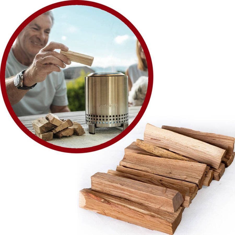 STOCERS Solo Stove Mesa XL Hout 5 kilogram Tafel vuurkorf houtjes