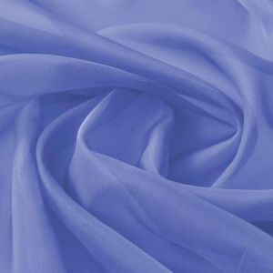 VidaXL Stof Voile 1 45x20 M Koningsblauw