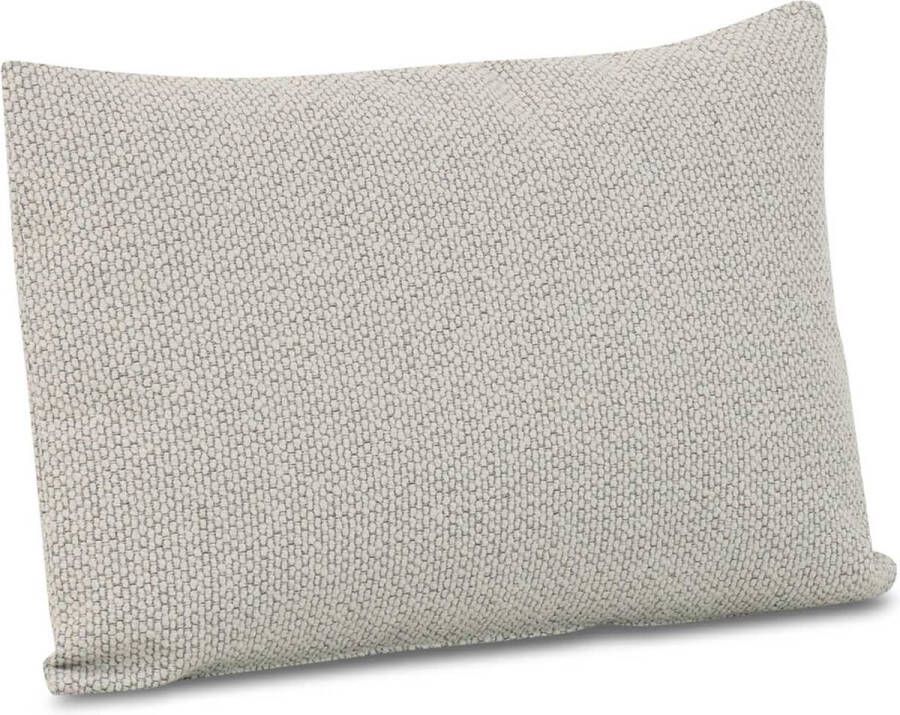 Stoff Mirai sierkussen 60 x 40 cm Grijs-antraciet Afritsbaar Inclusief binnenkussen