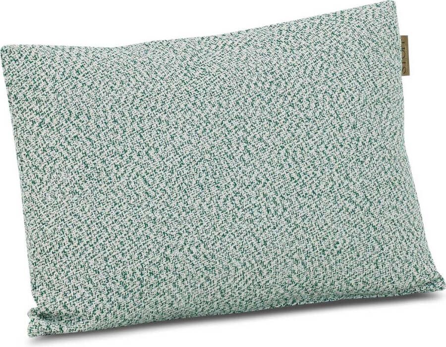Stoff Miyah sierkussen 60 x 40 cm Groen Afritsbaar Inclusief binnenkussen