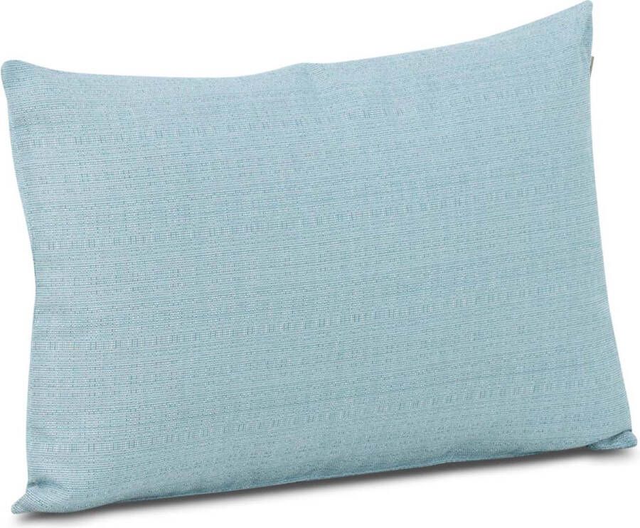 Stoff Namika sierkussen 60 x 40 cm Blauw Afritsbaar Inclusief binnenkussen
