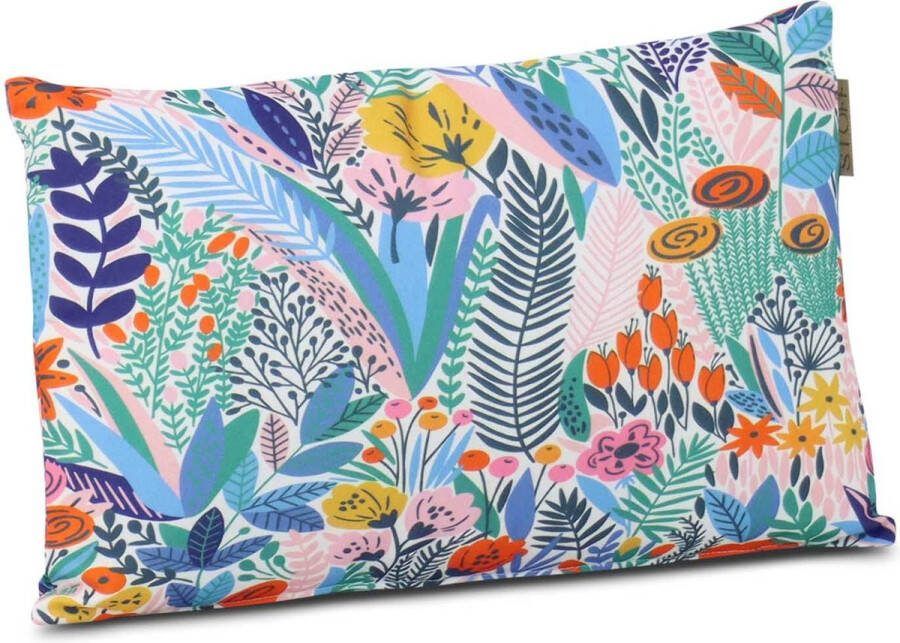 Stoff Nori sierkussen 50 x 30 cm Blauw Afritsbaar Inclusief binnenkussen
