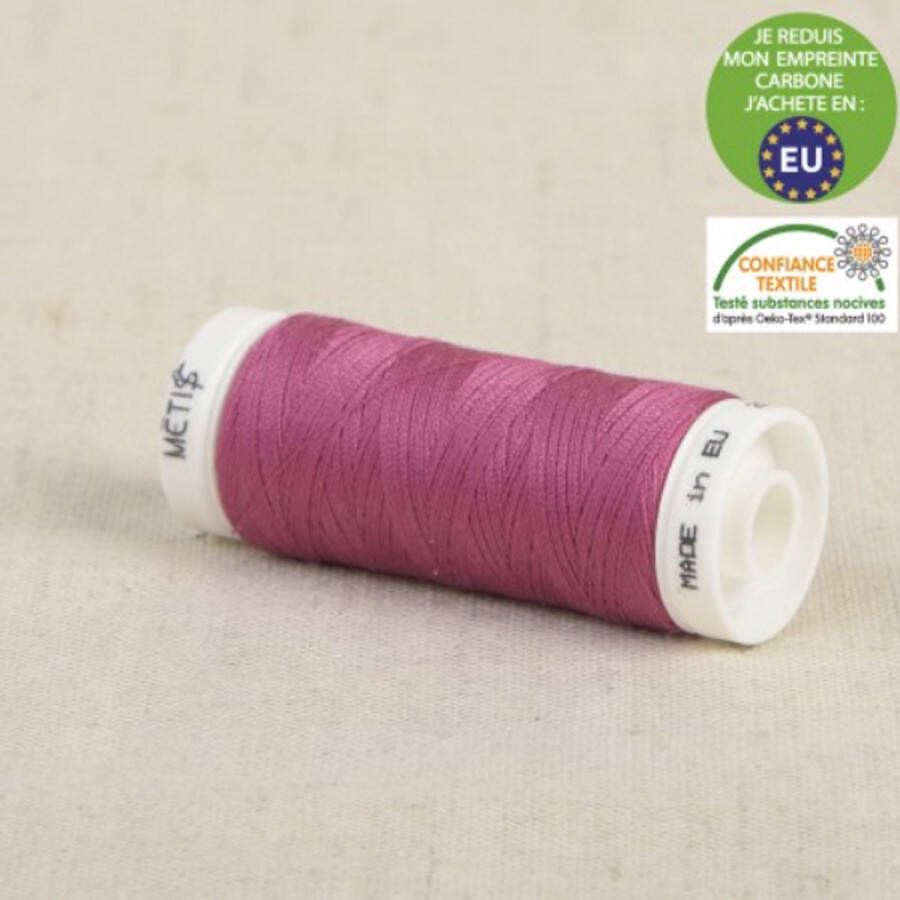Stoffenboetiek Garen 2 stuks 200m fuchsia rood universeel naaigaren stikzijde