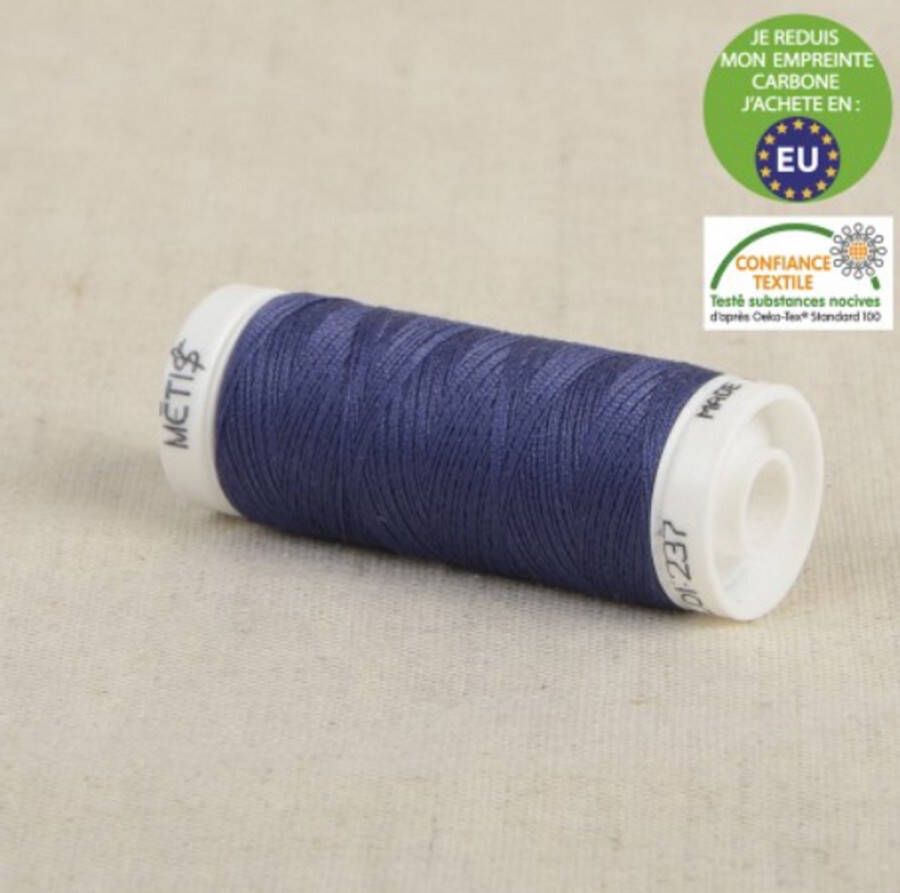 Stoffenboetiek Garen 2 stuks 200m violet blauw universeel naaigaren stikzijde