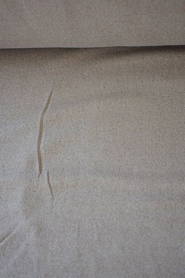 Stoffenboetiek Gebreide stof uni grijs 1 meter modestoffen voor naaien stoffen