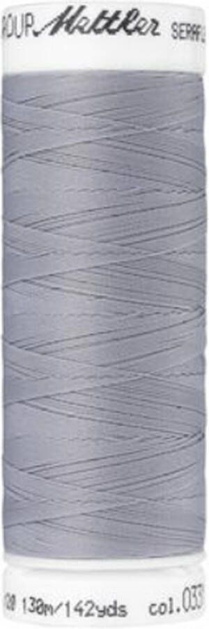 Stoffenboetiek Seraflex elastisch naaigaren 2 stuks grijs 331 2 bobijnen van 130meter